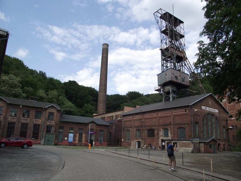 Hornické muzeum Landek - v areálu s tradiční důlní věží