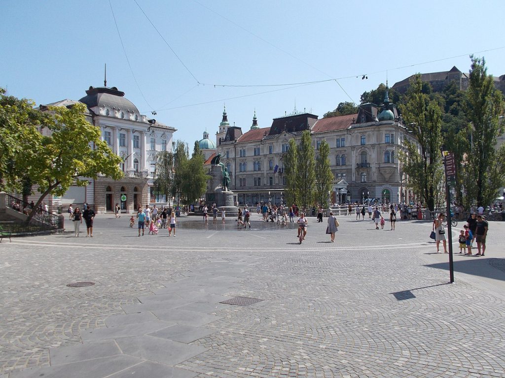 Hlavní město Slovinska Lublaň.