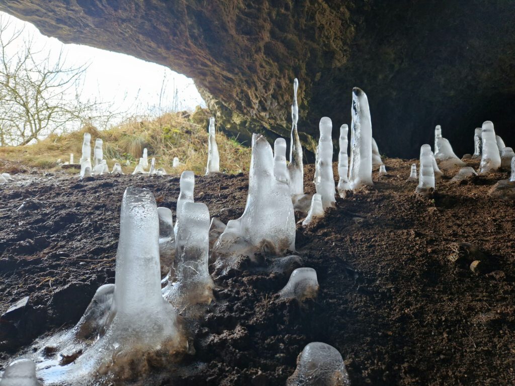 Početná rodinka zimních víl obývá Smrtní jeskyni jen za určitých okolností.