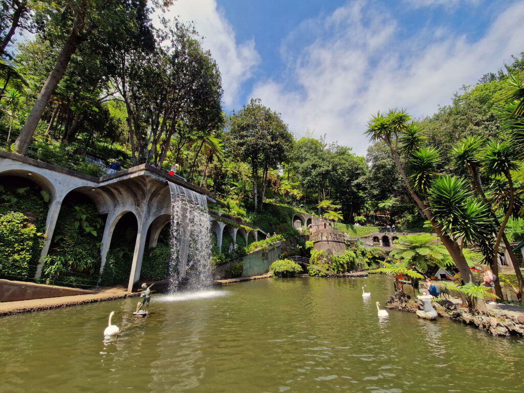 Jedna z hlavních atrakcí pro Funchal je i tropická zahrada Monte Palace.