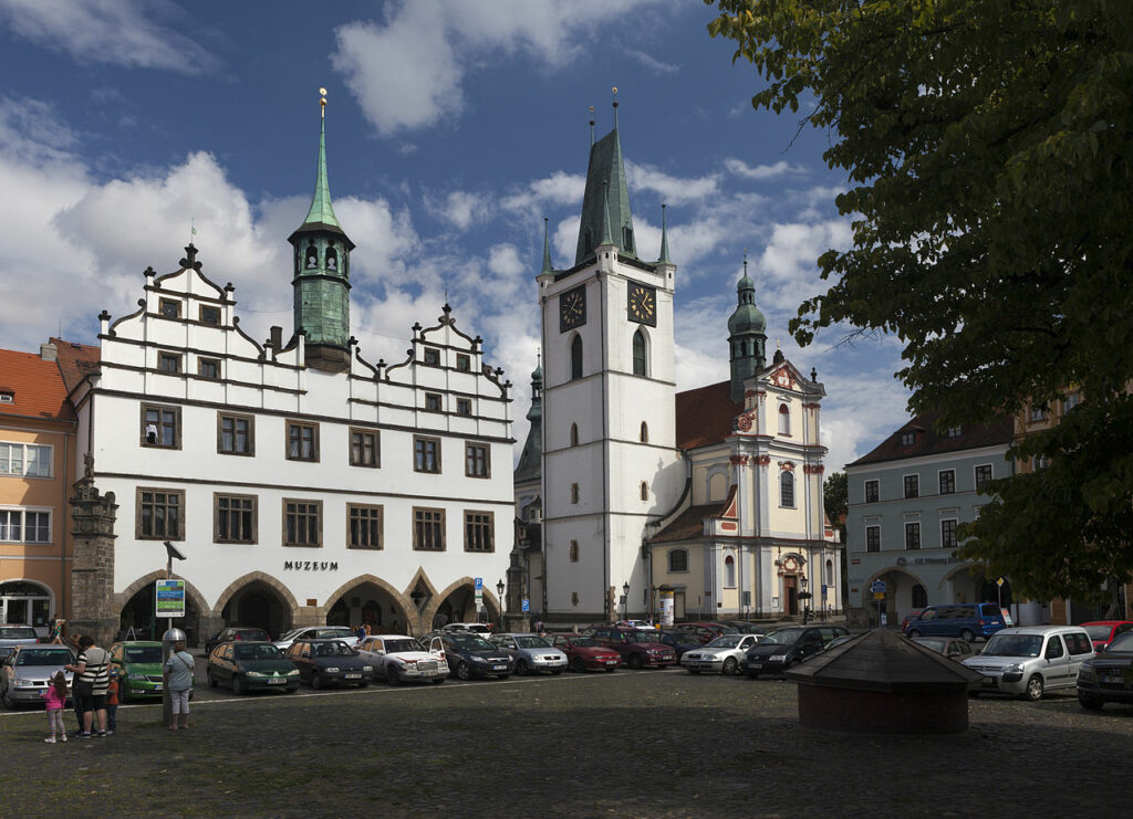 Stará radnice v Litoměřicích, dnes sídlo muzea.