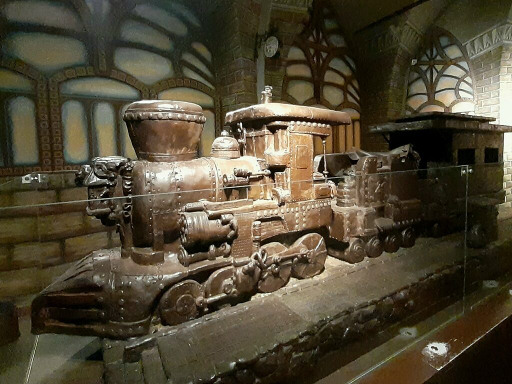 Tak velký čokoládový vlak jste ještě neviděli.