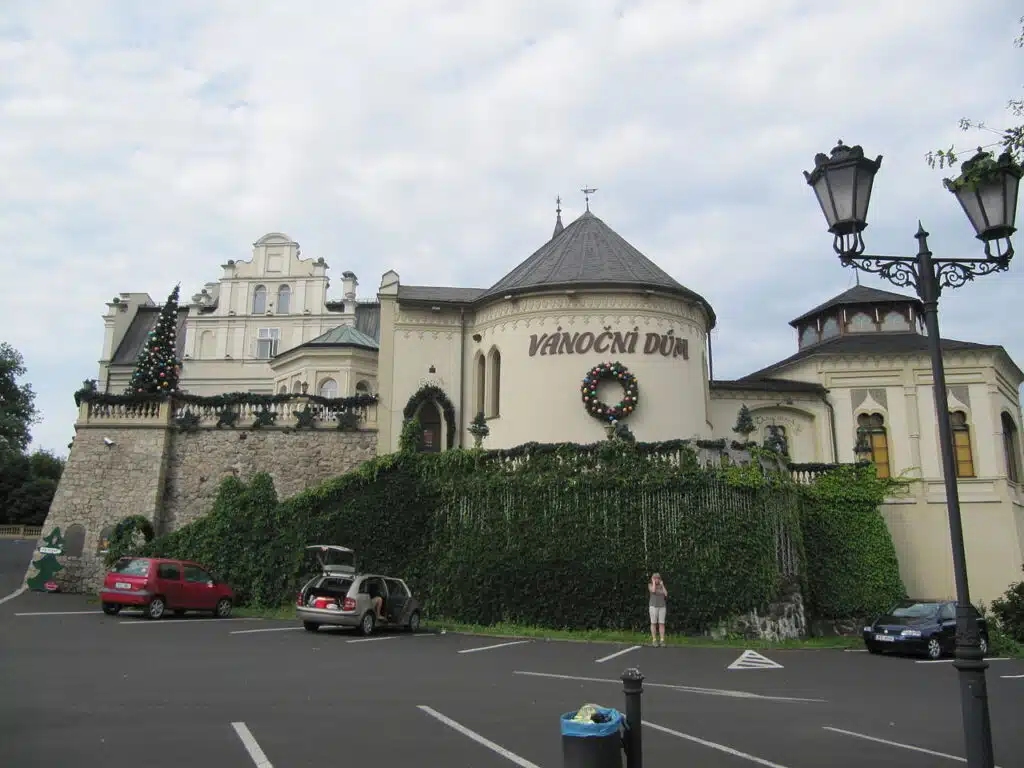 Tady sídlí Muzeum medvídků.