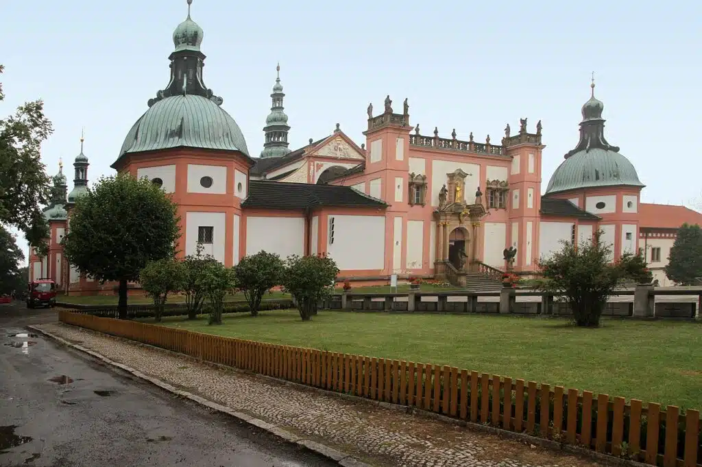 Celý komplex má nádhernou architekturu.
