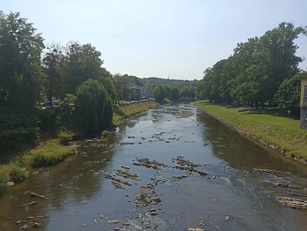 Řeka Olše čili Olza.