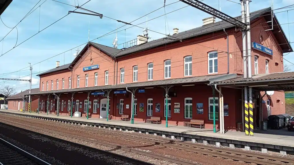 Návsí, tady začíná celý vandr.