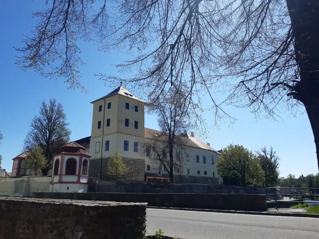 Zámek v Horažďovicích.