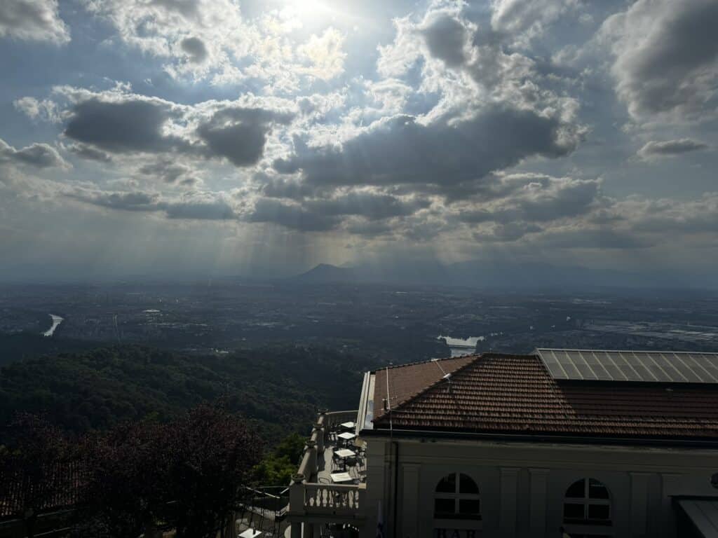 Z kopce Superga je úchvatný výhled na celý Turín.