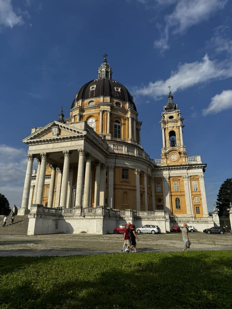 Bazilika Superga je symbolem vítězství u Turína.