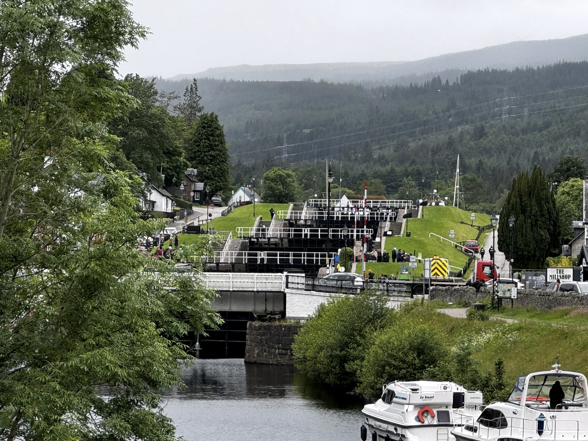 Objevte „lodní schody“, technickou památku ve Fort Augustus